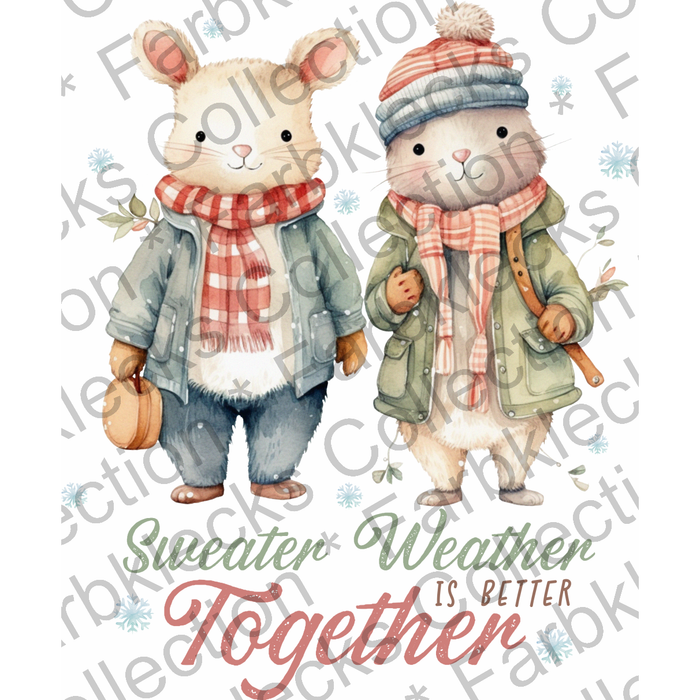 Motivtransfer 1132 Sweet Sweather Weather is better together