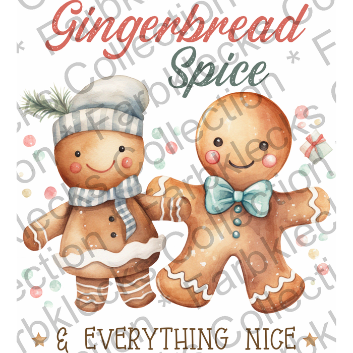 Motivtransfer 1133 Sweet Gingerbread Spice and Everything nice