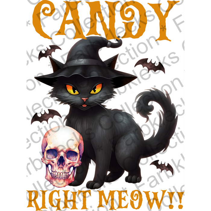 Motivtransfer 1214 Candy right Meow