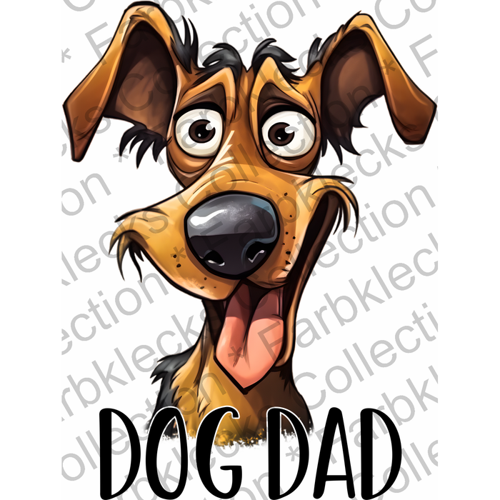 Motivtransfer 1718 Dog Dad