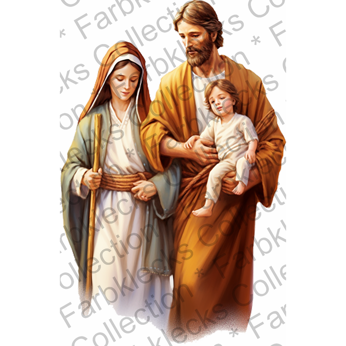 Motivtransfer 2193 Jesus Familie