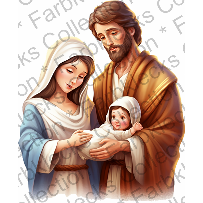 Motivtransfer 2196 Jesus Familie