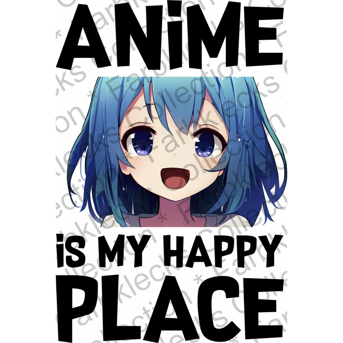 Motivtransfer 2764 Anime is my happy Place