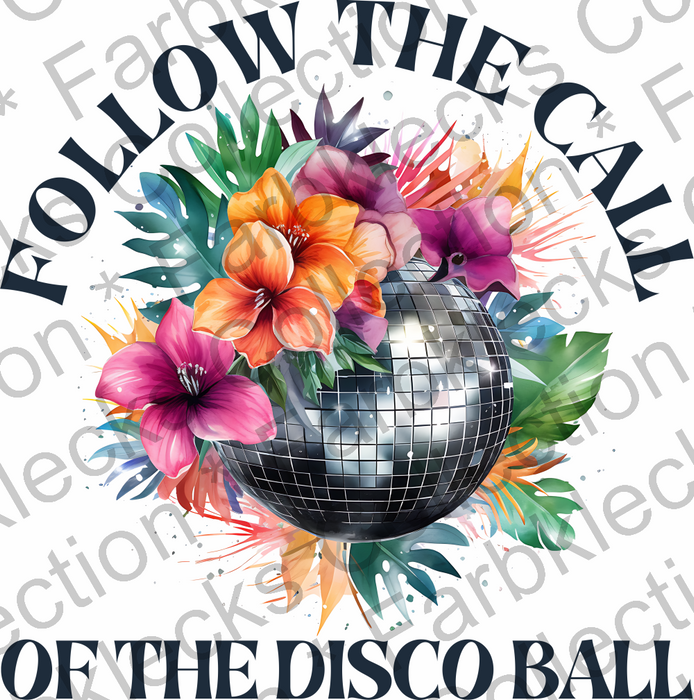 Motivtransfer 2965 Follow the Call of the Disco ball