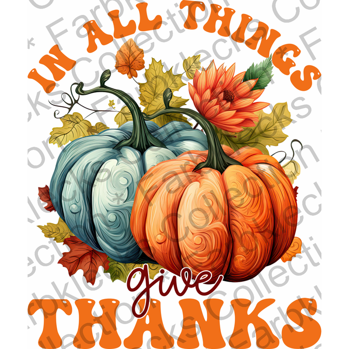 Motivtransfer 3052 In all things give thanks