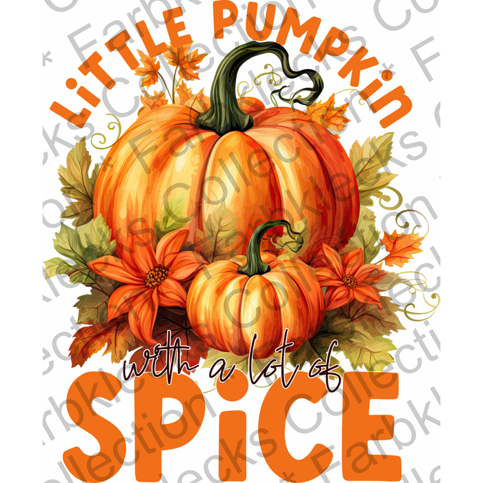 Motivtransfer 3058 Little Pumpkin Spice