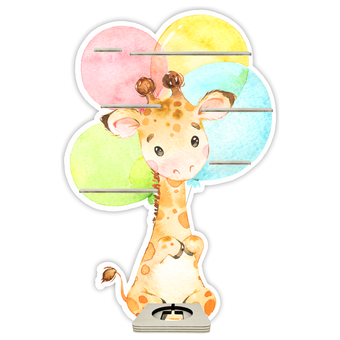 Regal für Musikbox - Ballon Giraffe