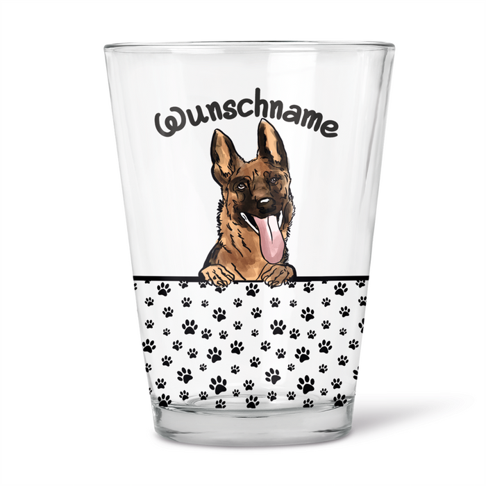 Trinkglas Deutscher Schäferhund