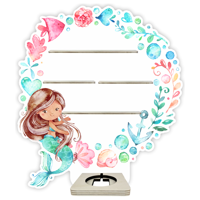 Regal für Musikbox - Meerjungfrau im Kreis