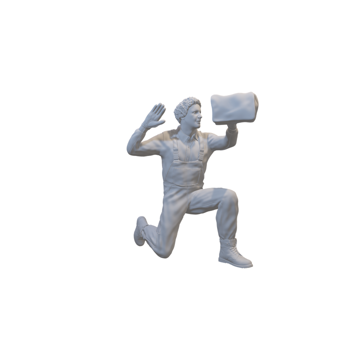 Autowäsche mit Polierschwamm - (3DP-102)