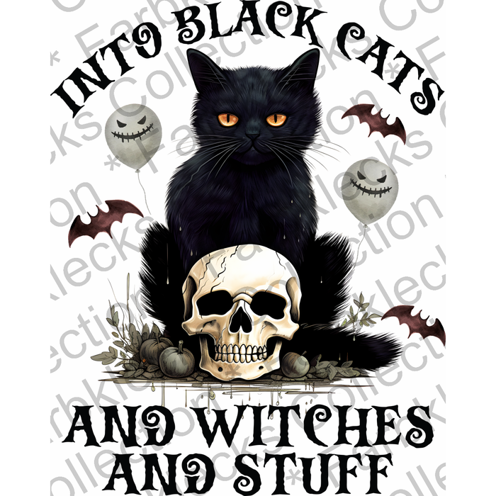 Motivtransfer 1216 Into Black Cats and Witches and Stuff