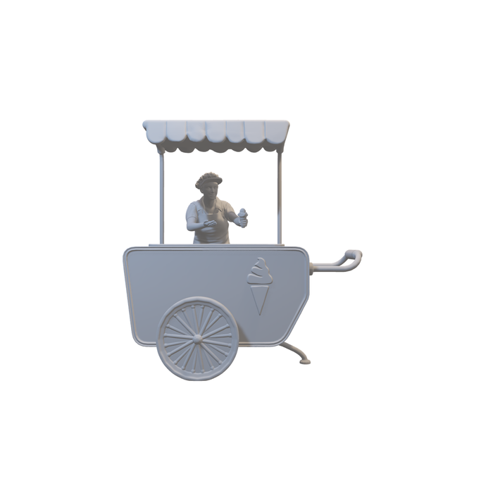 Eisverkäufer - (3DP-122)