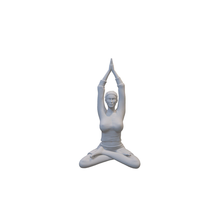 Yoga Lotus Pose - (3DP-133)