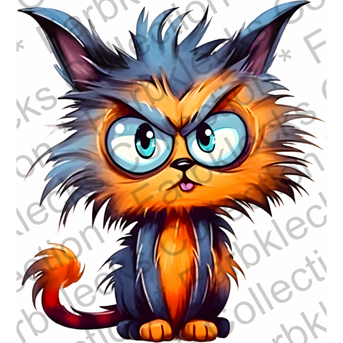 Motivtransfer 1721 Funny Grumpy Cat
