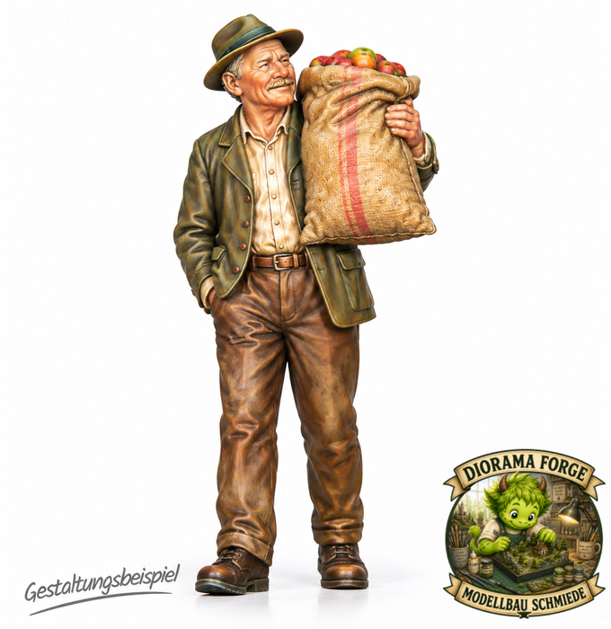1930er Bauer mit Kartoffelsack - (DF-901)