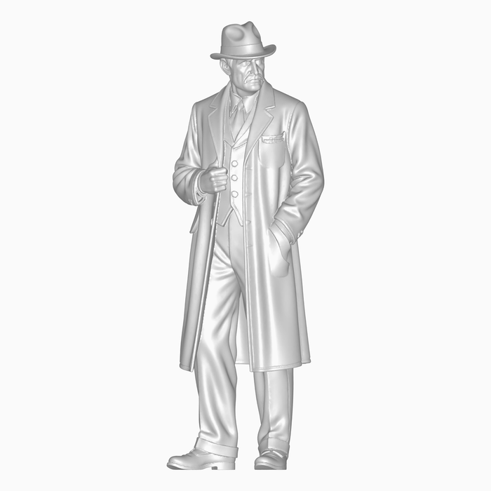 1930er Herr mit Fedora Hut - (DF-936)