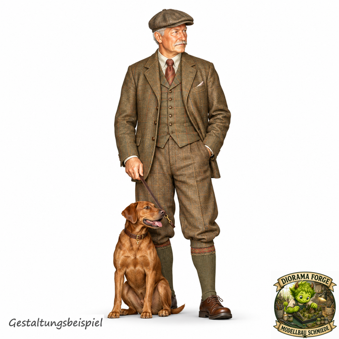 1930er Hundebesitzer - (DF-939)