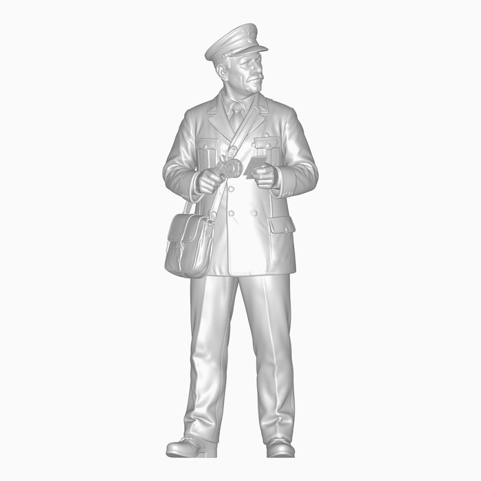 1930er Schaffner mit Tasche - (DF-973)