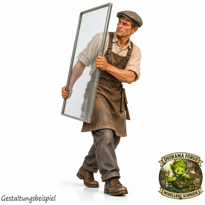 1940er Glaser trägt Fensterscheibe (DF-1323)