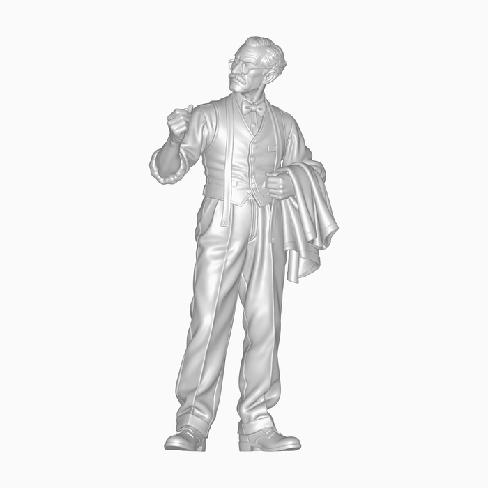 1940er Schneider mit Maßband (DF-1388)