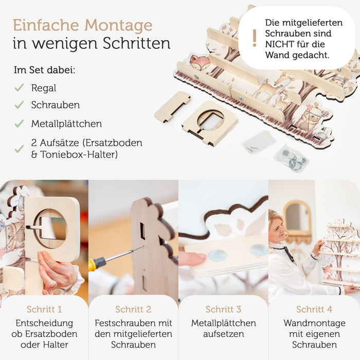 Regal für Musikbox - Löwe