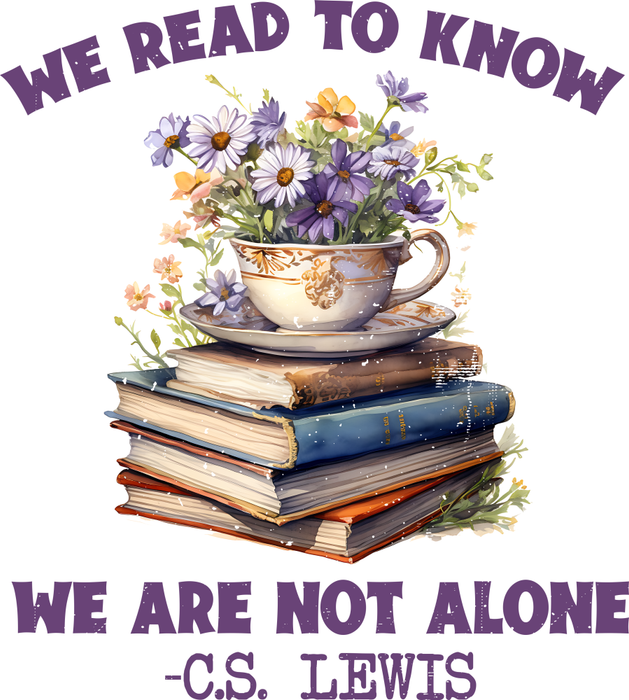 Motivtransfer 2345 We read to know we are not alone