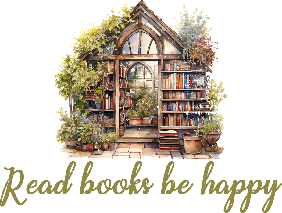 Motivtransfer 2358 Read books be happy