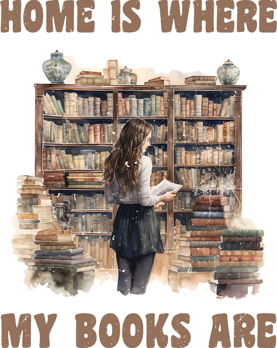 Motivtransfer 2360 Home is where my books are