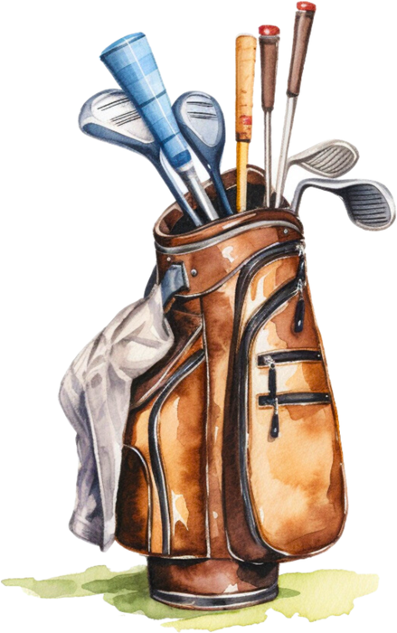 Motivtransfer 2406 Golf Tasche