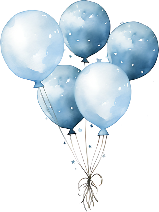 Motivtransfer 2458 Luftballons