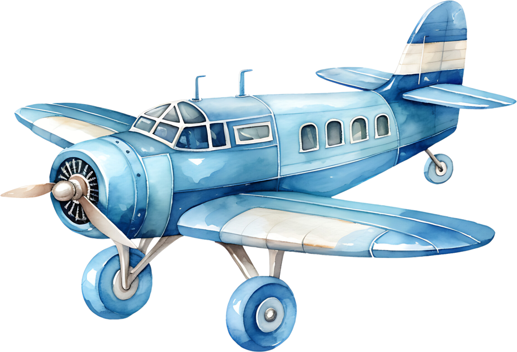 Motivtransfer 2476 Flugzeug