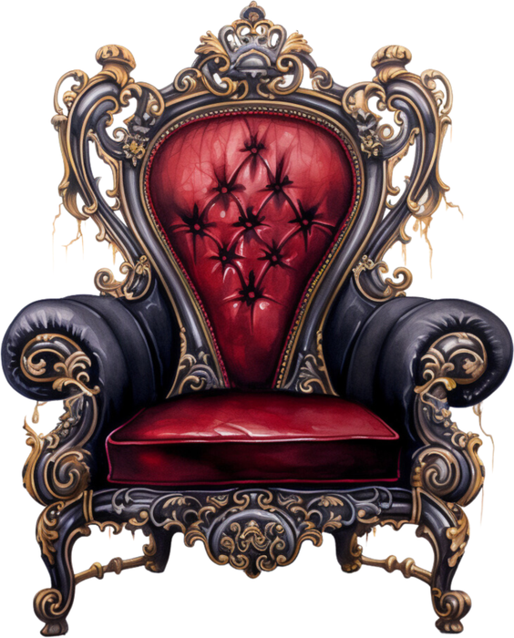 Motivtransfer 2496 Gothic Thron
