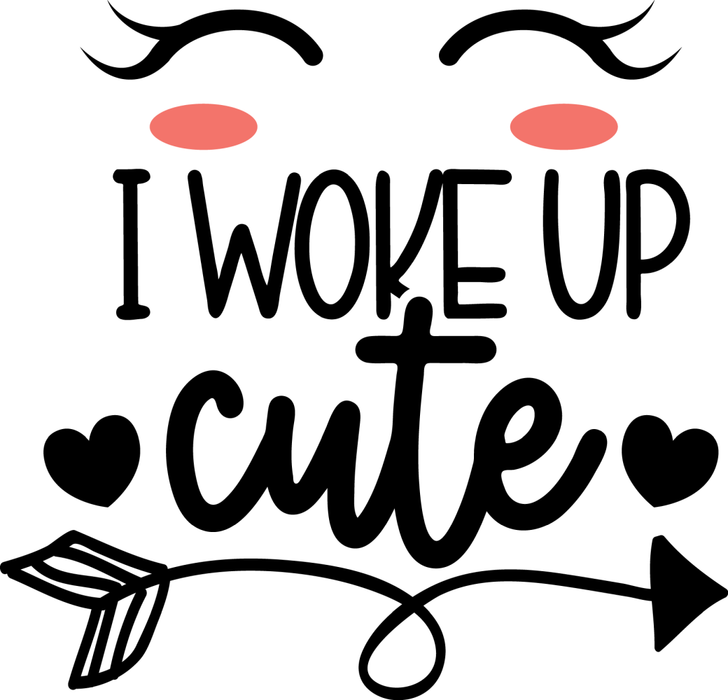 Motivtransfer 2527 I woke up cute