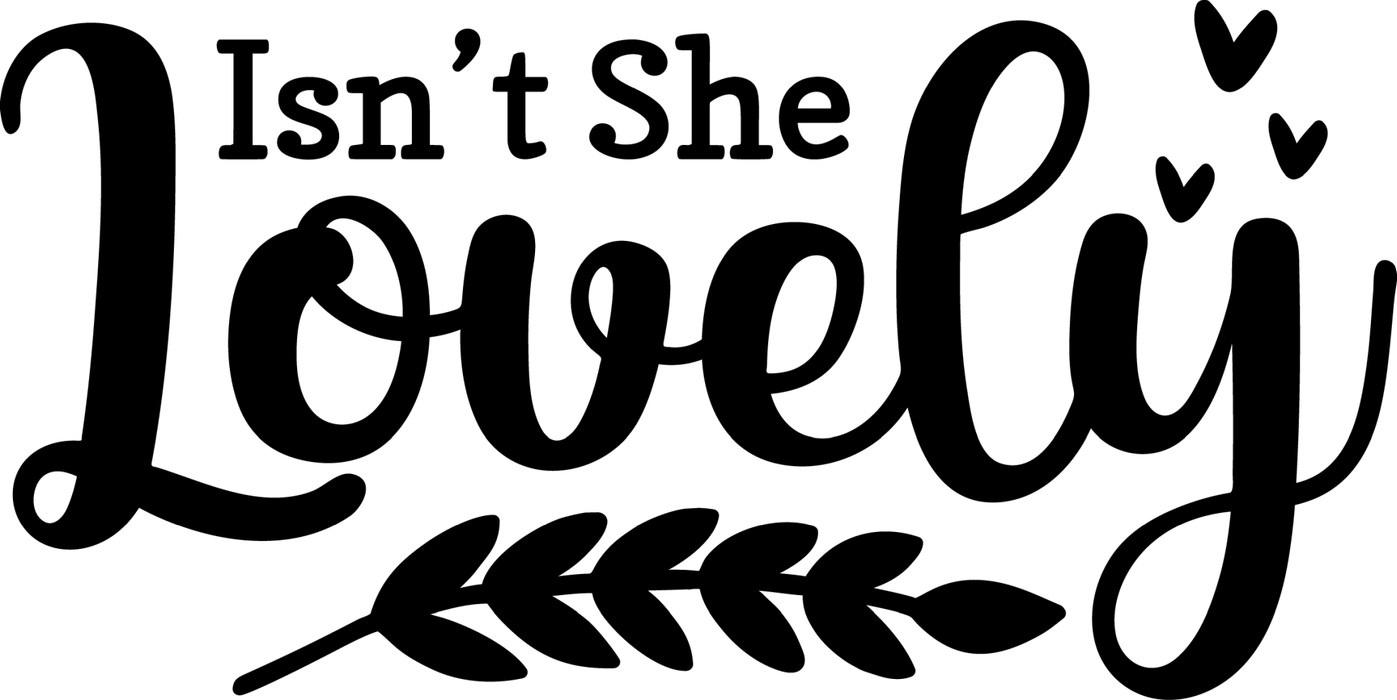 Motivtransfer 2531 Isnt she lovely