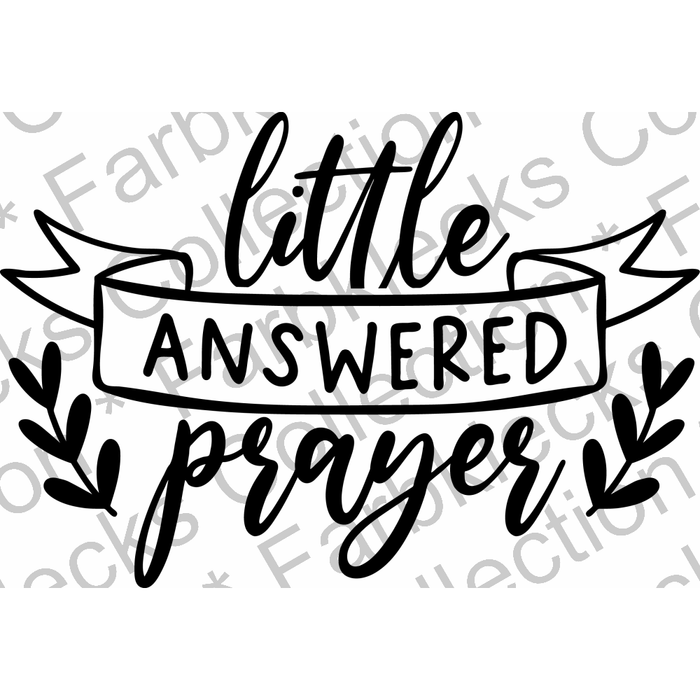 Motivtransfer 2532 little answered prayer