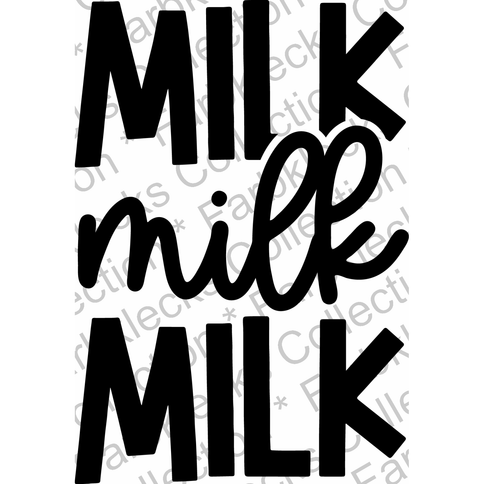 Motivtransfer 2539 milk milk milk