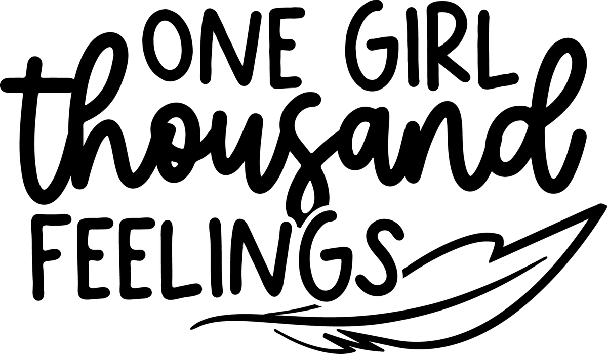Motivtransfer 2543 one girl thousand feelings