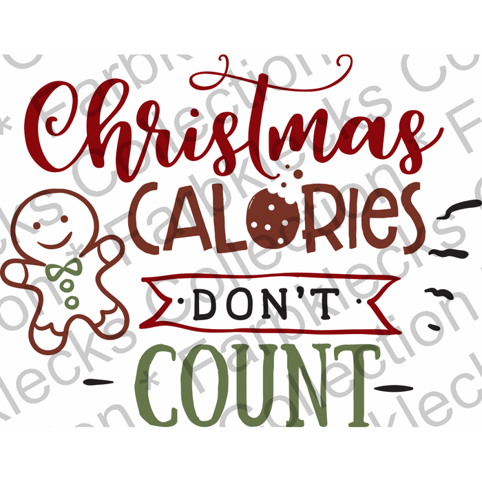Motivtransfer 2563 christmas calories dont count