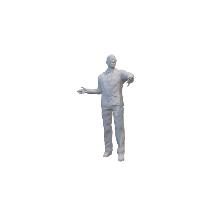 Bodyguard bewacht eine Person - (3DP-259)