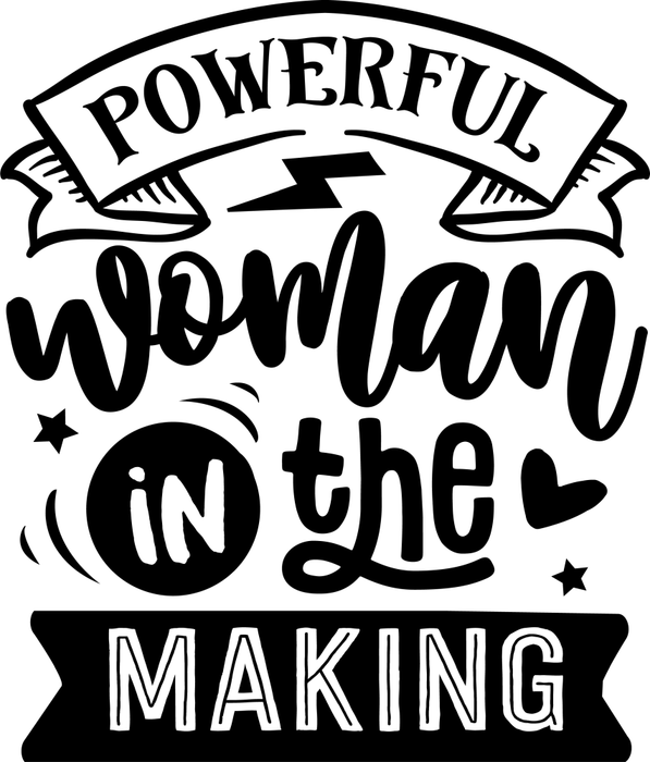 Motivtransfer 2680 Powerful woman in the making