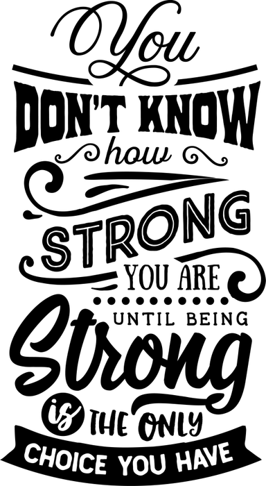 Motivtransfer 2700 you dont know how strong you are…...