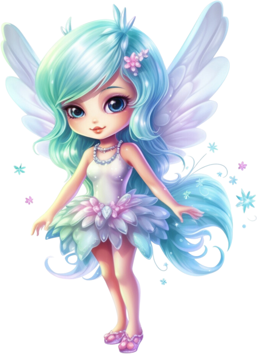 Motivtransfer 2850 Kleine blaue Fee