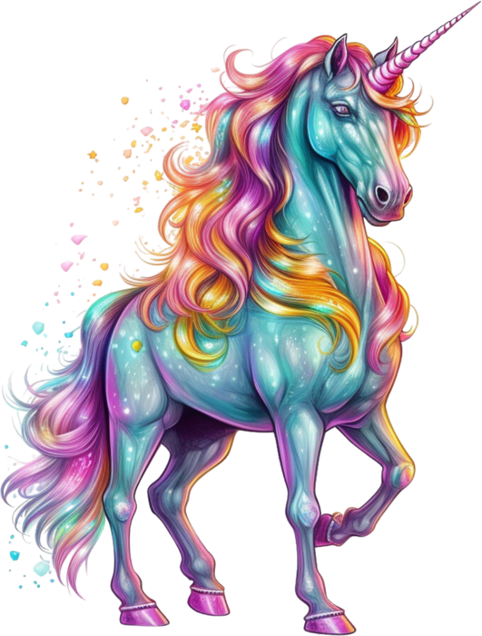 Motivtransfer 2856 Einhorn