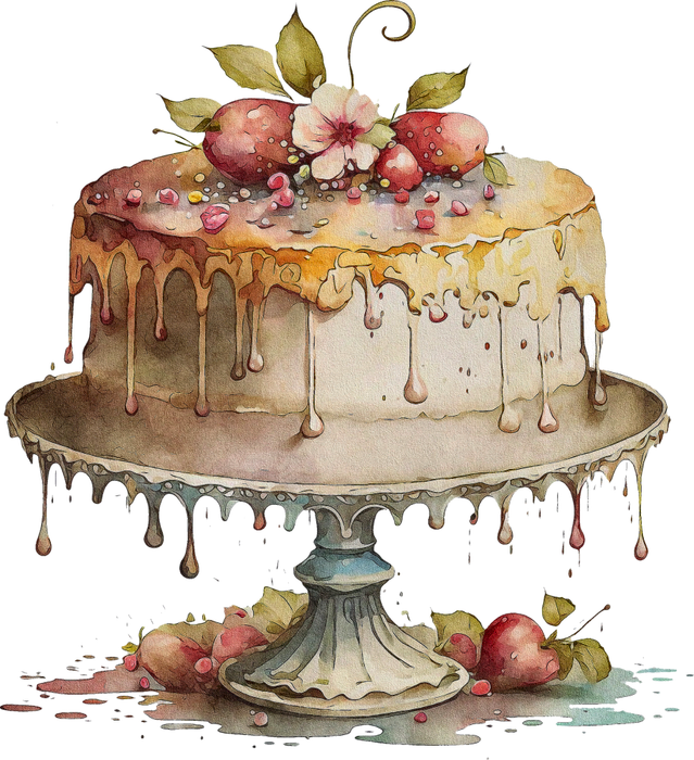 Motivtransfer 2868 Kuchenplatte