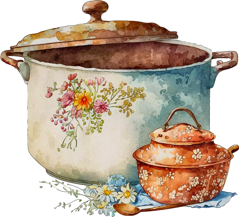 Motivtransfer 2869 Kochtopf
