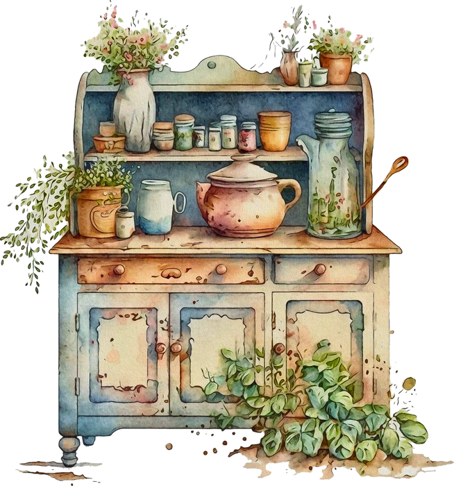 Motivtransfer 2877 Küchenbuffet