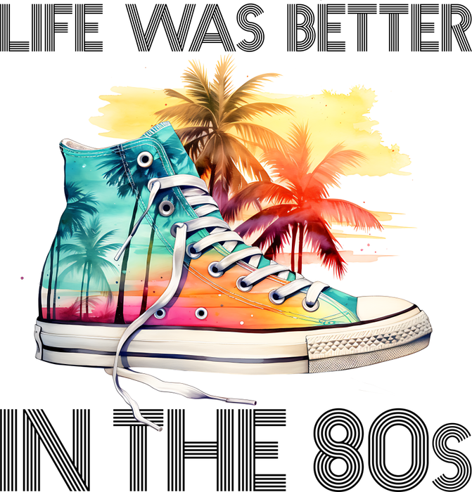 Motivtransfer 2951 Life was better in the 80s
