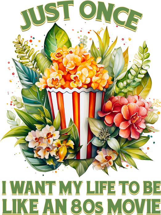 Motivtransfer 2956 Just once i want my life …..