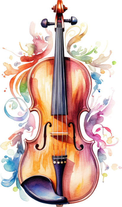 Motivtransfer 2967 Musikinstrument Geige