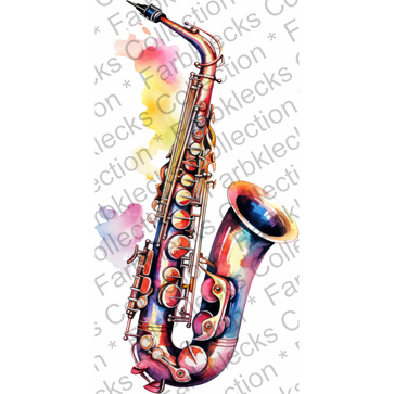 Motivtransfer 2968 Musikinstrument Saxophon